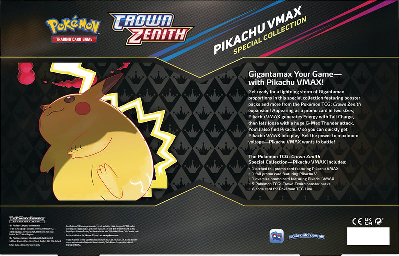 Pokémon TCG: Crown Zenith Elite Trainer Box & TCG: Crown Zenith Special Collection - Pikachu VMAX