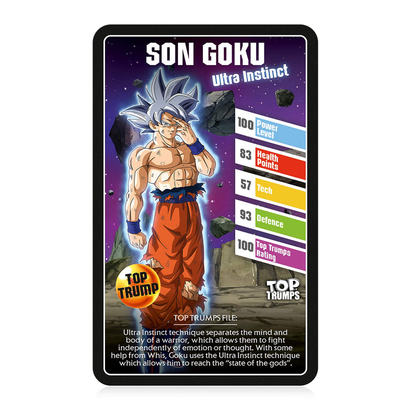 Top Trumps Dragon Ball Super Card Game