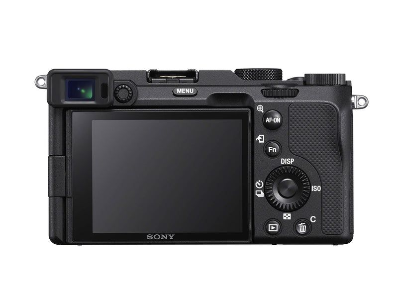 Sony Alpha 7 C | Full-frame Mirrorless Interchangeable Lens Camera (Compact and Lightweight, Real-time Autofocus System, 24.2 Megapixels, 5-Axis Stabilisation System, Large Battery Capacity) - Black