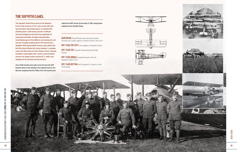 The History of The RAF and The Lancaster Bomber