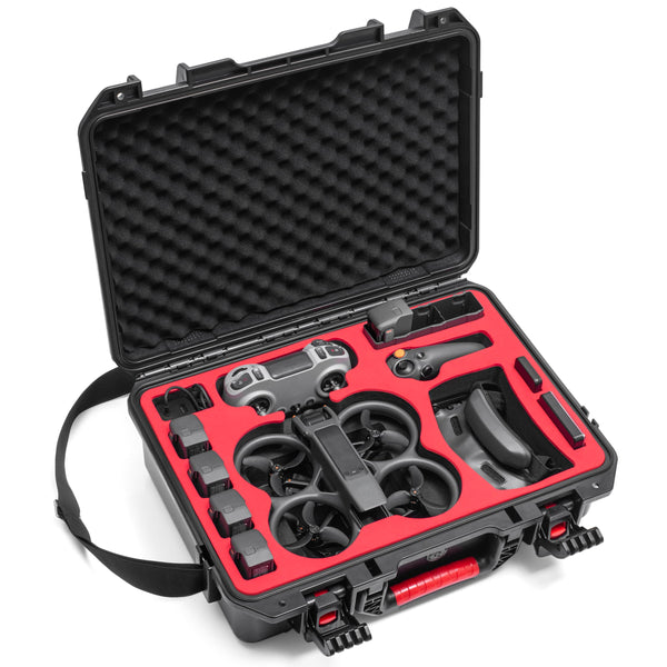 STARTRC Avata 2 Case,Waterproof Carrying Hard Case for DJI Avata 2 Fly More Combo with DJI Goggles 3/RC Motion 3/FPV Remote Controller 3,Battery Charging Hub,FPV Drone Accessories