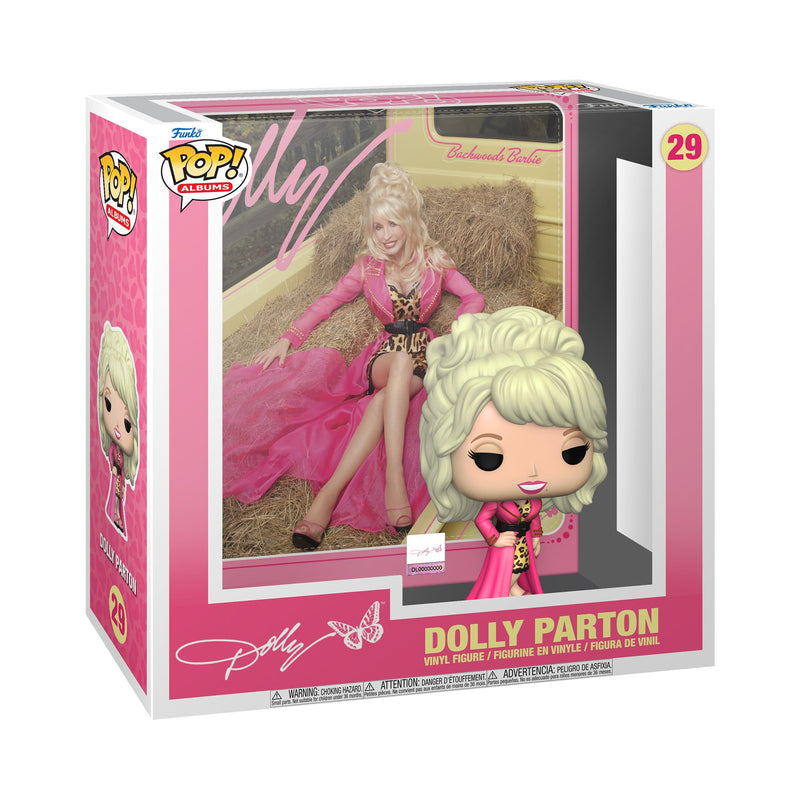 Funko Pop! Albums: Dolly Parton - Backwoods Barbie - Music - Collectable Vinyl Figure - Gift Idea - Official Merchandise - Toys for Kids & Adults - Music Fans - Model Figure for Collectors