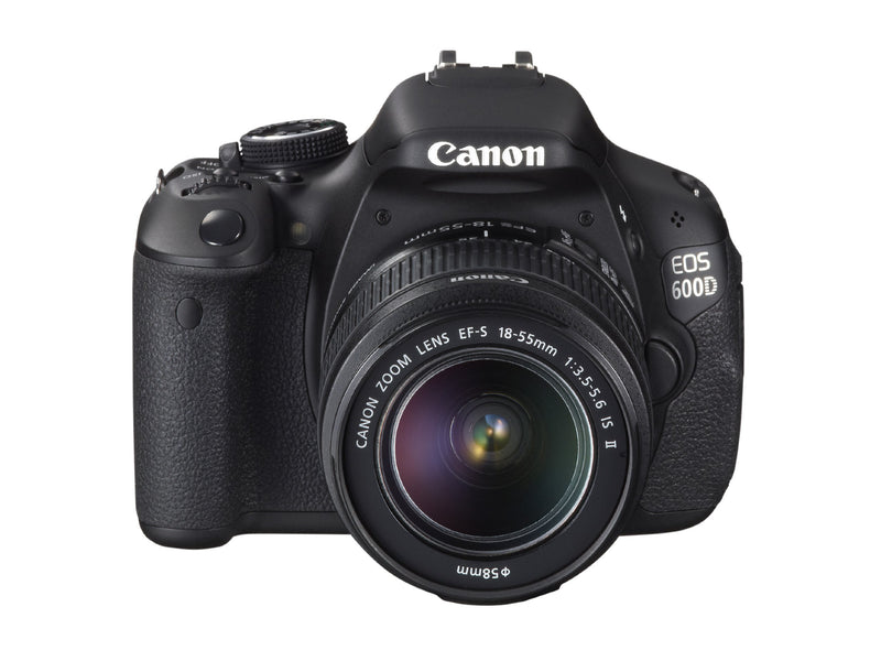 Canon EOS 600D Digital SLR Camera (inc. 18-55 mm f/3.5-5.6 IS II Lens Kit) (Renewed)