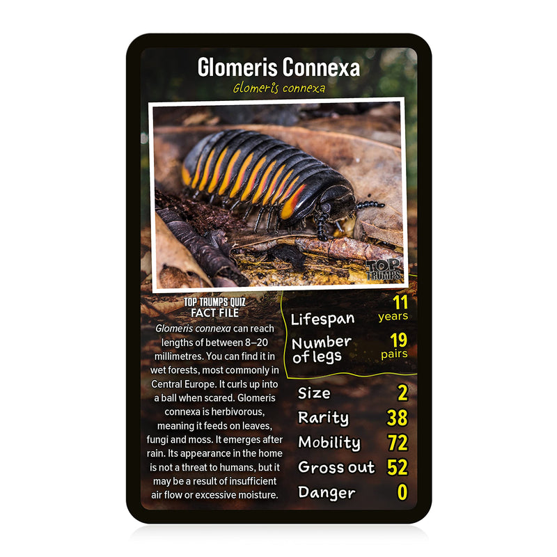 Top Trumps Creepy Crawlies Card Game