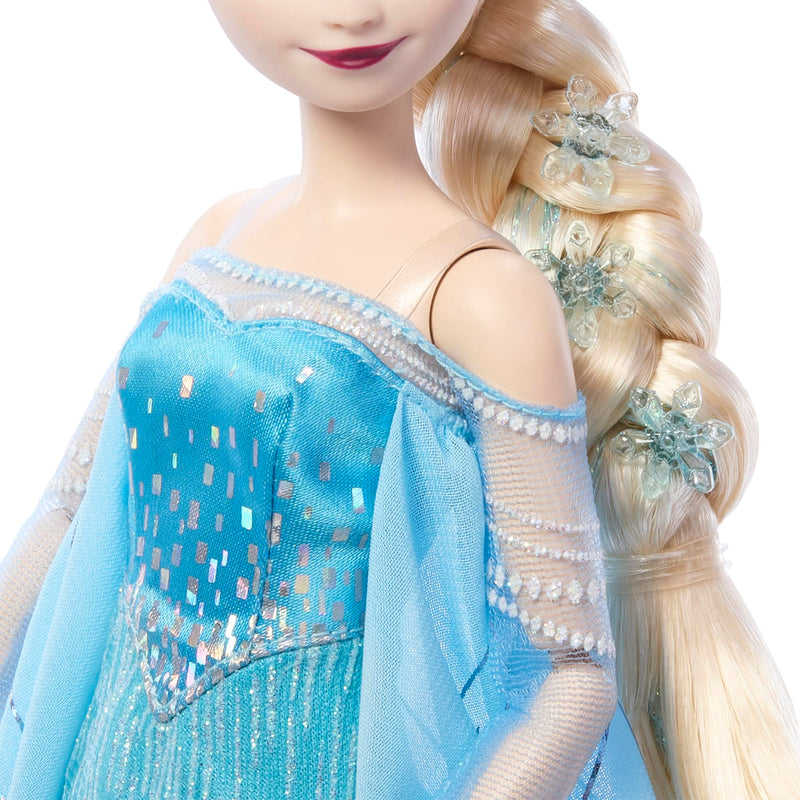 Mattel Disney Frozen Anna and Elsa Collector Dolls to Celebrate Disney 100 Years of Wonder, Inspired by Disney Frozen Movie, Gifts for Kids and Collectors