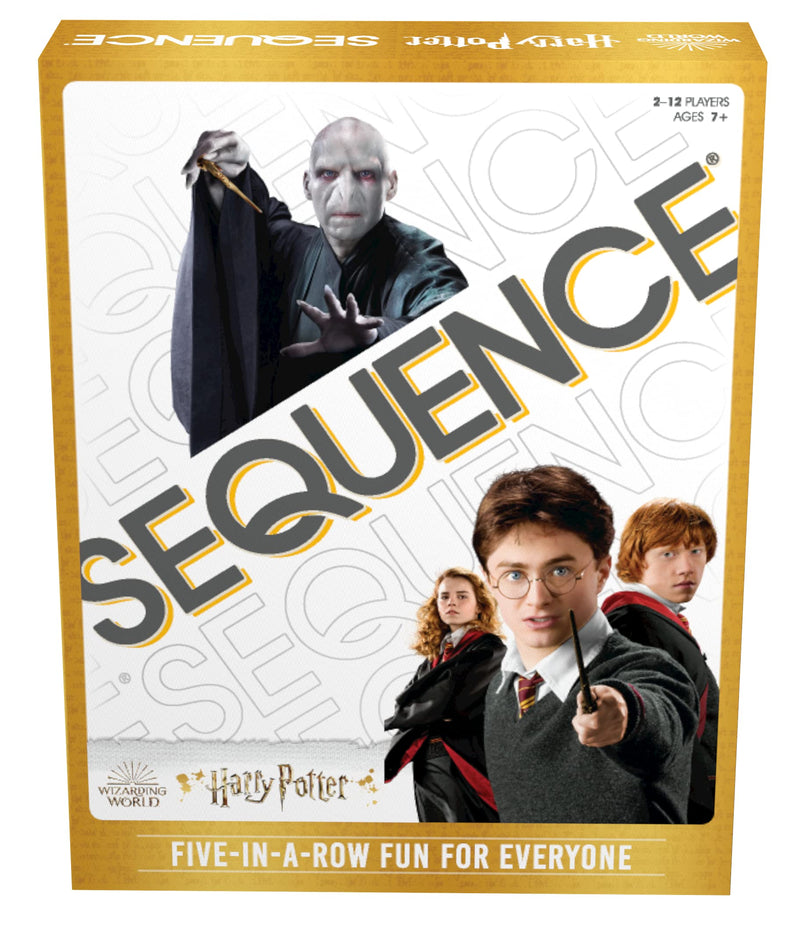 Sequence Harry Potter Edition | Goliath Games | Family Game | Strategy Game | For ages 7+ | For 2-12 players