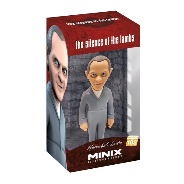 Bandai Minix Anthony Hopkins Model | Collectable Dr Hannibal Lecter Figure From The Silence Of The Lambs Film | Bandai Minix Film Toys Range | Silence Of The Lambs Movie Merchandise