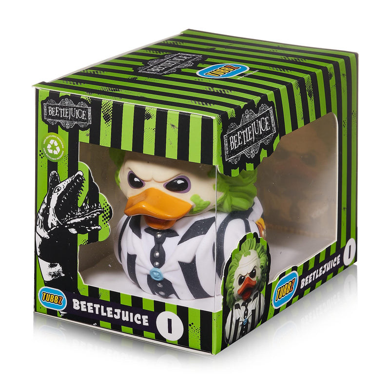 TUBBZ Boxed Edition Beetlejuice Collectible Vinyl Rubber Duck Figure - Official Beetlejuice Merchandise - TV, Movies & Video Games