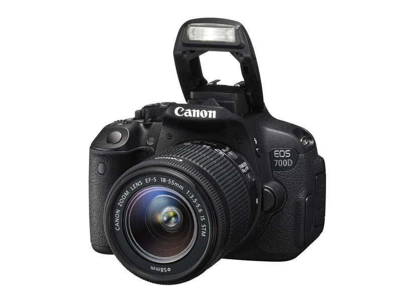 Canon EOS 700D Digital SLR Camera (EF-S 18-55 mm f/3.5-5.6 IS STM Lens, 18 MP, CMOS Sensor, 3 inch LCD) (Renewed)