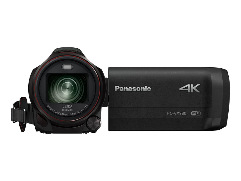 Panasonic HC-VX980EB-K 4K Camcorder with LEICA Dicomar Lens - Black