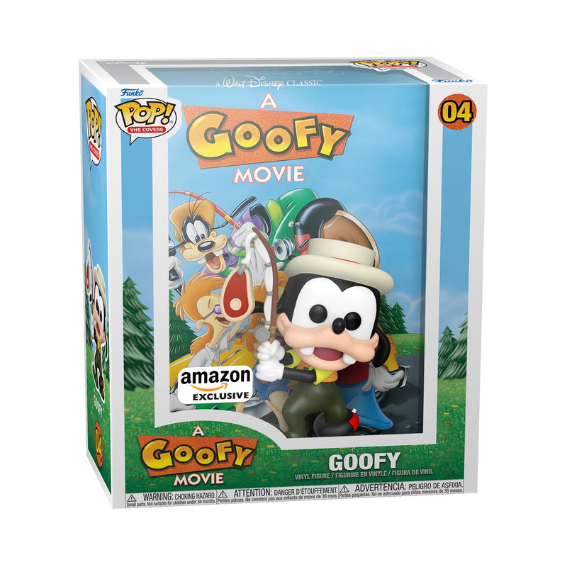 Funko Pop! VHS Cover: Disney - Goofy Movie - Amazon Exclusive - Collectable Vinyl Figure - Gift Idea - Official Merchandise - Toys for Kids & Adults - Movies Fans - Model Figure for Collectors