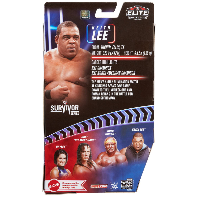 WWE Survivor Series Keith Lee Elite Collection Action Figure