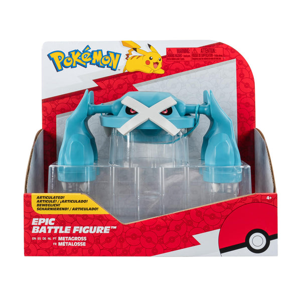 Pokémon Metagross Figure-12-Inch Articulated Epic Battle Figure