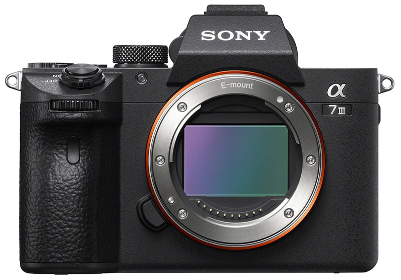 Sony Alpha 7 III | Full-Frame Mirrorless Camera ( Fast 0.02s AF, 5-axis in-body optical image stabilisation, 4K HLG, Large Battery Capacity ), Black