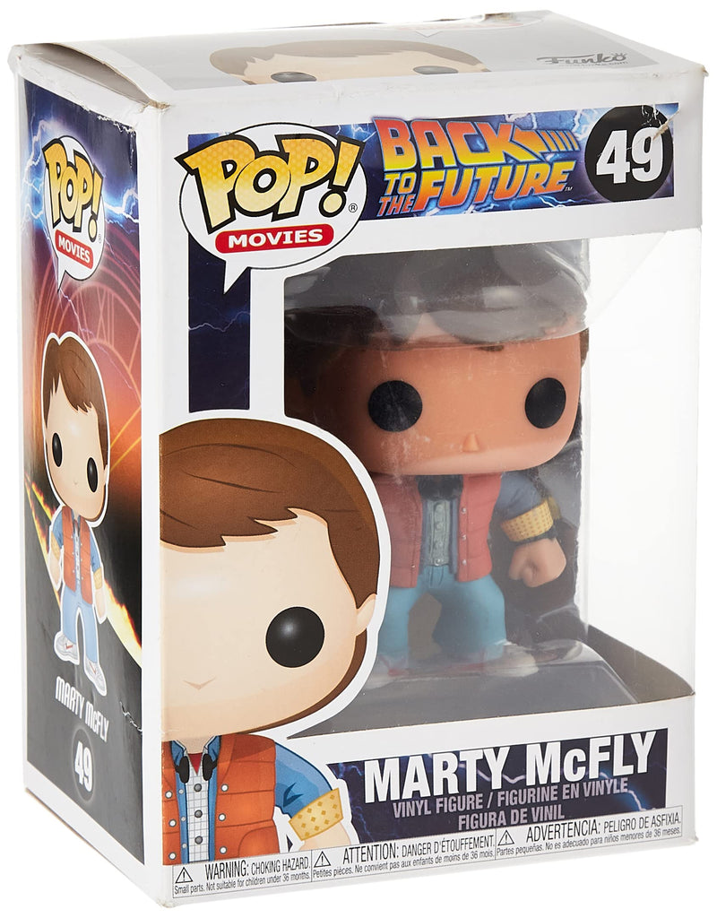 POP! Vinyl Back to the Future Marty McFly Character Figures Miniature 3400