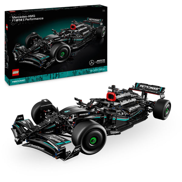 LEGO Technic Mercedes-AMG F1 W14 E Performance Set for Adults to Build, Scale Race Car Model Building Kit, Collectible Home or Office Décor, Gifts for men, Women, Him or Her 42171