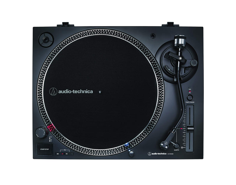 Audio-Technica LP120XUSBBK Manual Direct-Drive Turntable (Analogue & USB) Black & Sony WH-1000XM4 Noise Cancelling Wireless Headphones - 30 hours battery life - Over Ear style