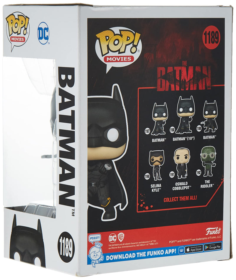 Funko POP! Movies: DC the Batman - Batman - (Alt) - Collectable Vinyl Figure - Gift Idea - Official Merchandise - Toys for Kids & Adults - Movies Fans - Model Figure for Collectors and Display