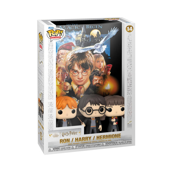 Funko Pop! Movie Poster: Harry Potter - Sorcerer's Scocerers Stone - Collectable Vinyl Figure - Gift Idea - Official Merchandise - Toys for Kids & Adults - Movies Fans - Model Figure for Collectors