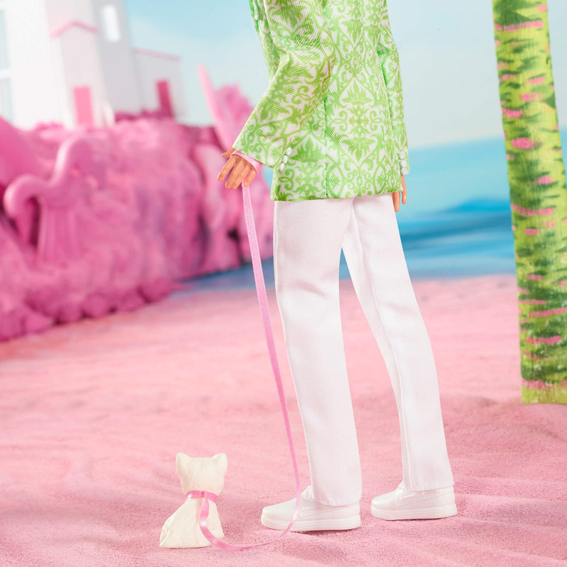 Barbie “Sugar’s Daddy” Ken Doll in Pastel Suit with Dog – Limited Edition The Movie Doll (Exclusive)