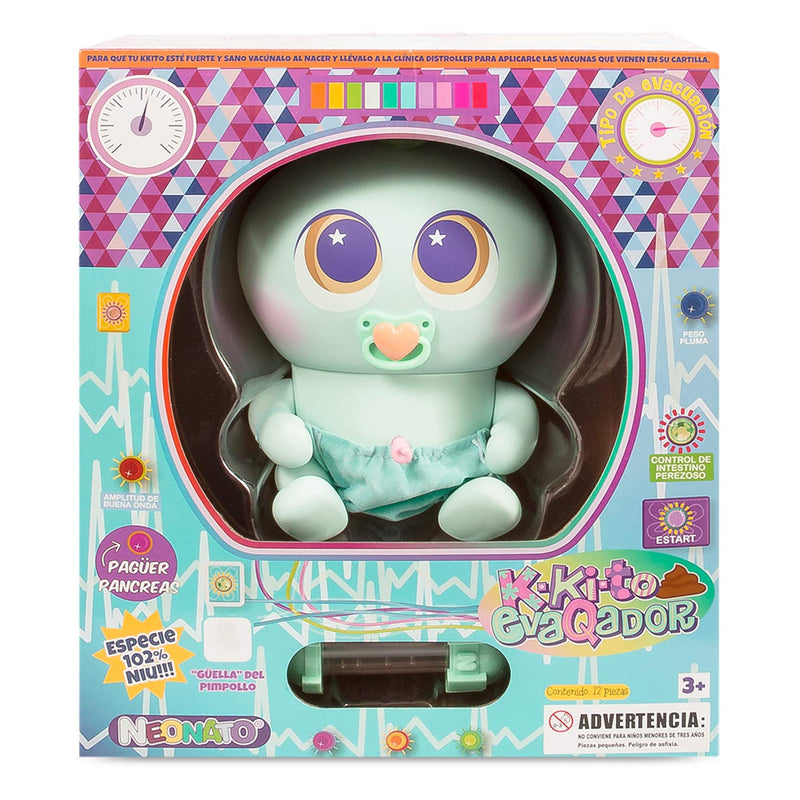 BANDAI Distroller Baby Neonate Doll Kkito PuP Blue