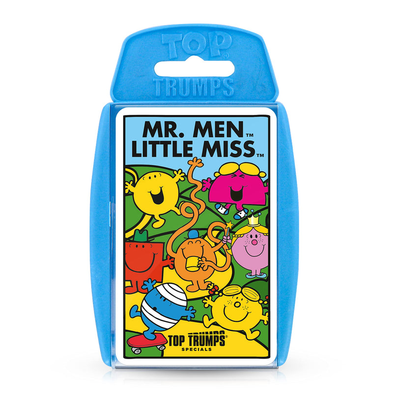 Top Trumps Mr Men and Little Miss Special Card Game, Play with of your favourite characters including Mr Bump, Little Miss Bossy, educational gift and toy for boys and girls aged 8 plus