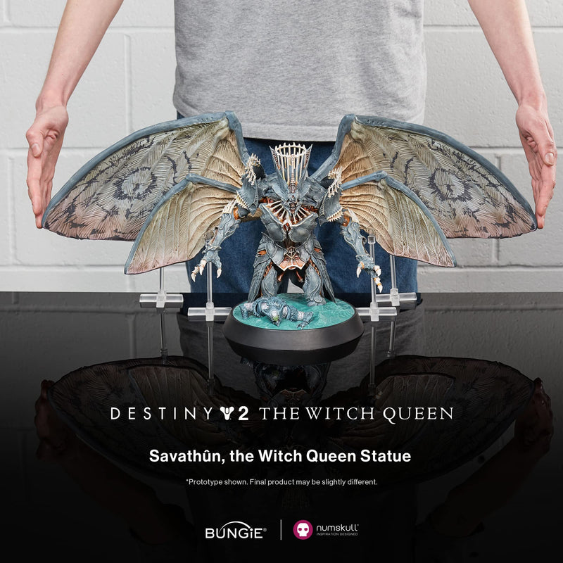 Numskull Official Destiny 2 The Witch Queen Statue 11" Collectible Replica Model - Official Bungie Merchandise - Limited Edition