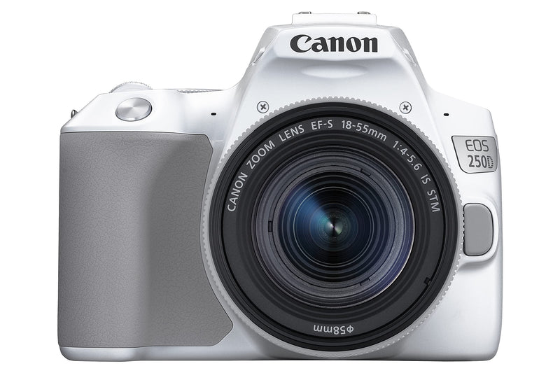 Canon EOS 250D SLR Camera White 18-55mm IS STM Lens