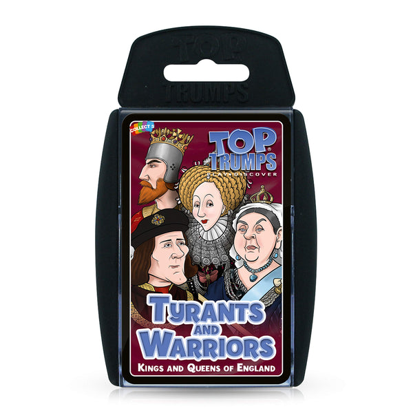 Top Trumps Tyrants and Warriors Card Game - Kings and Queens of England