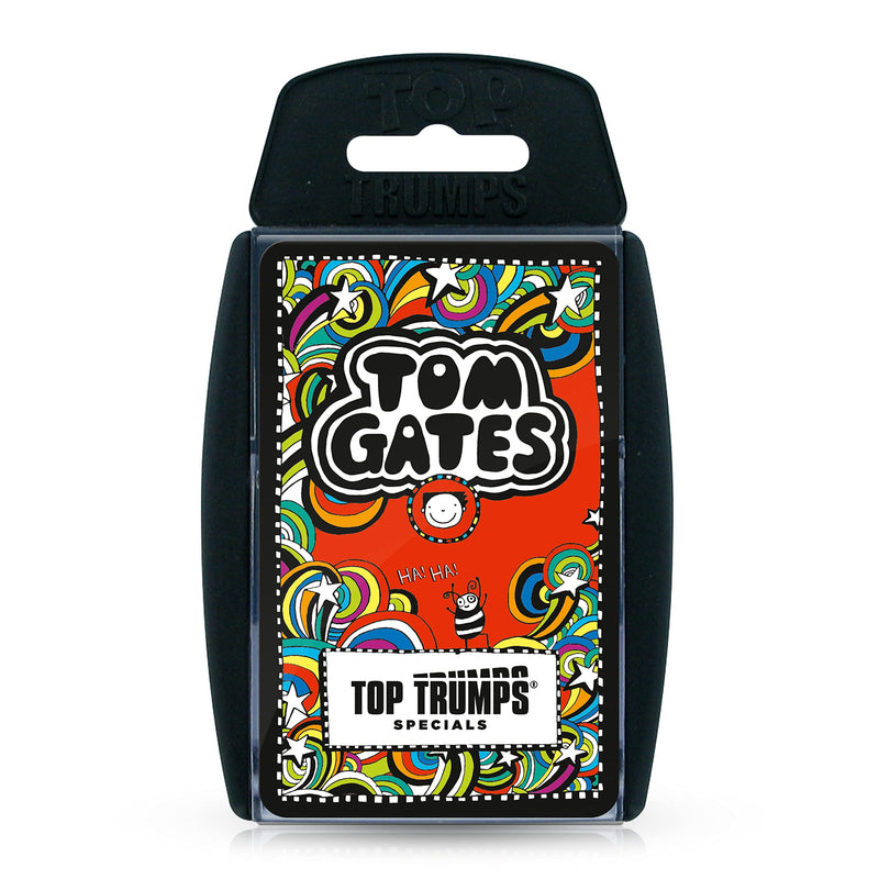 Tom Gates Top Trumps Card Game, Enter the musical world of Tom Gates and battle it out with Rooster, Indrani, Leroy and many more, for ages 8 plus