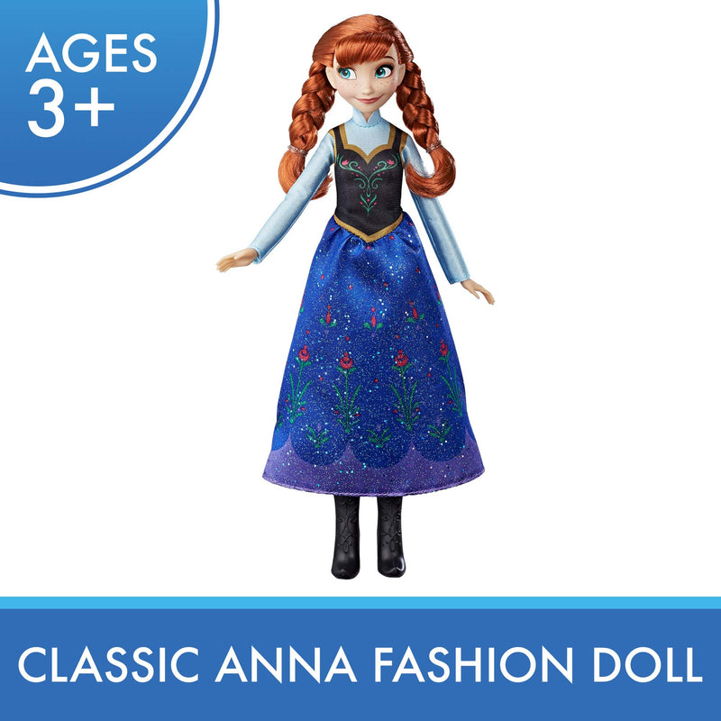 Disney Anna Classic Fashion Doll (51 Cm X 152 Cm X 323 Cm, Blue)