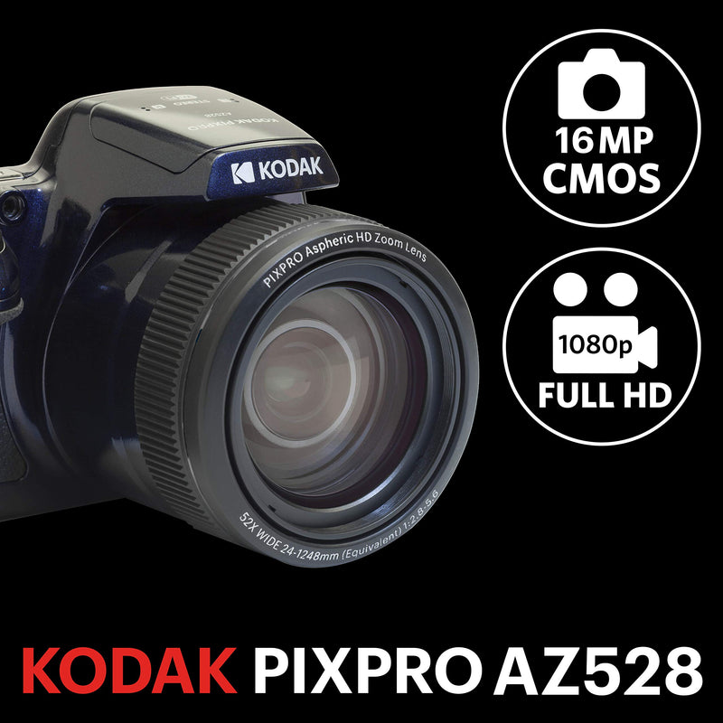 Kodak Pixpro AZ528 Astro Zoom - 20MP - Midnight Blue