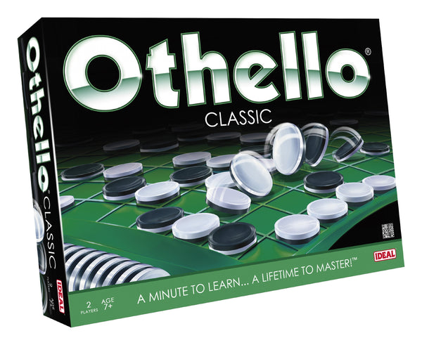IDEAL | Othello Classic Game: A minute to learn… a lifetime to master! | Family Strategy Game | For 2 Players | Ages 7+