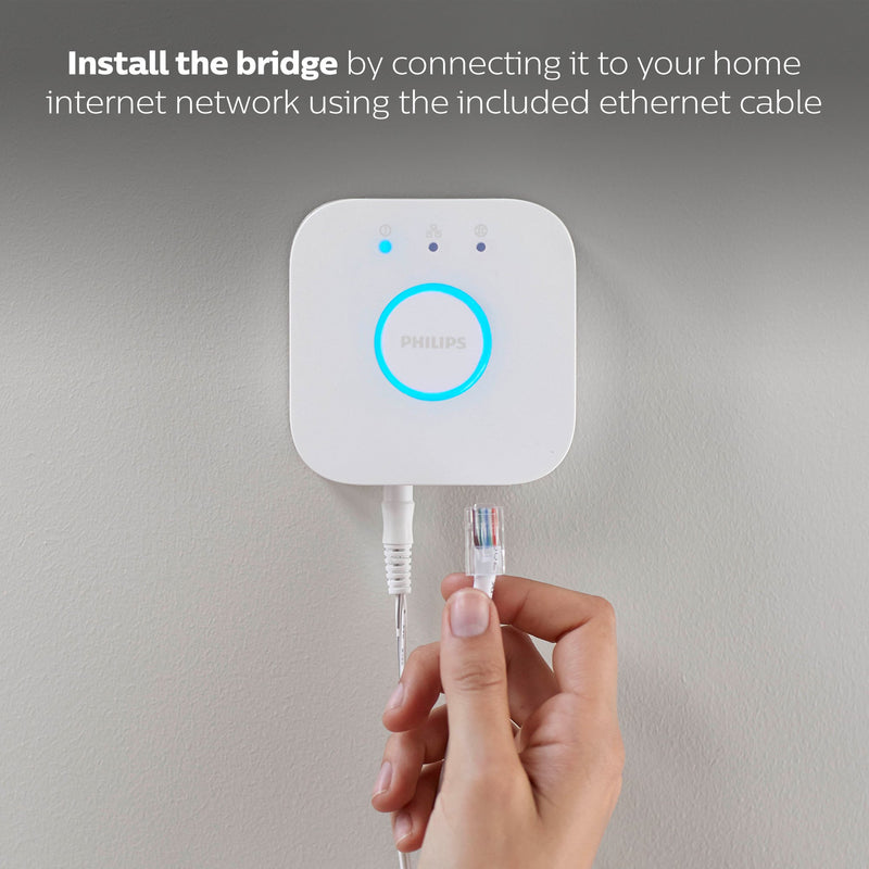 Philips Hue Bridge. Smart Home Automation Works with Alexa, Google Assistant and Apple Homekit. Unlock full control of your Hue Lighting, White