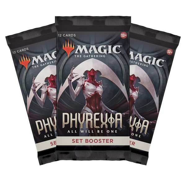 Magic The Gathering Phyrexia: All Will Be One Set Booster 3-Pack Multicolor