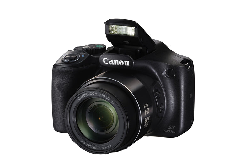 Canon SX540 HS PowerShot Camera - Black (Renewed)