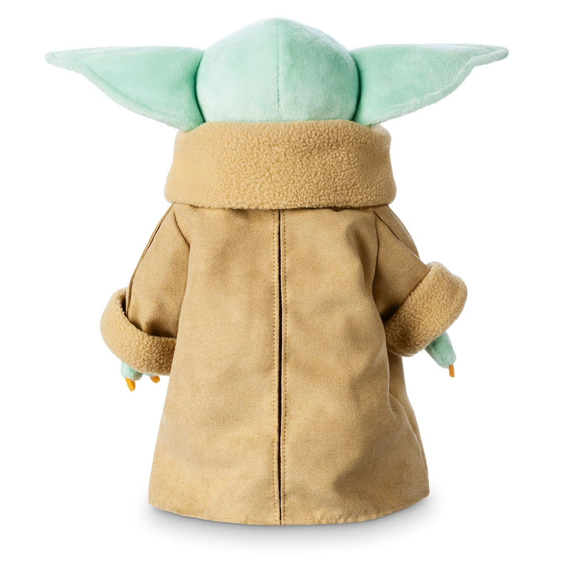 Disney Store Official Grogu Plush Soft Toy, Star Wars The Mandalorian, Baby Yoda, 25cm/9”, Cuddly Grogu Toy With Classic Robe and Embroidered Facial Features, Suitable for All Ages