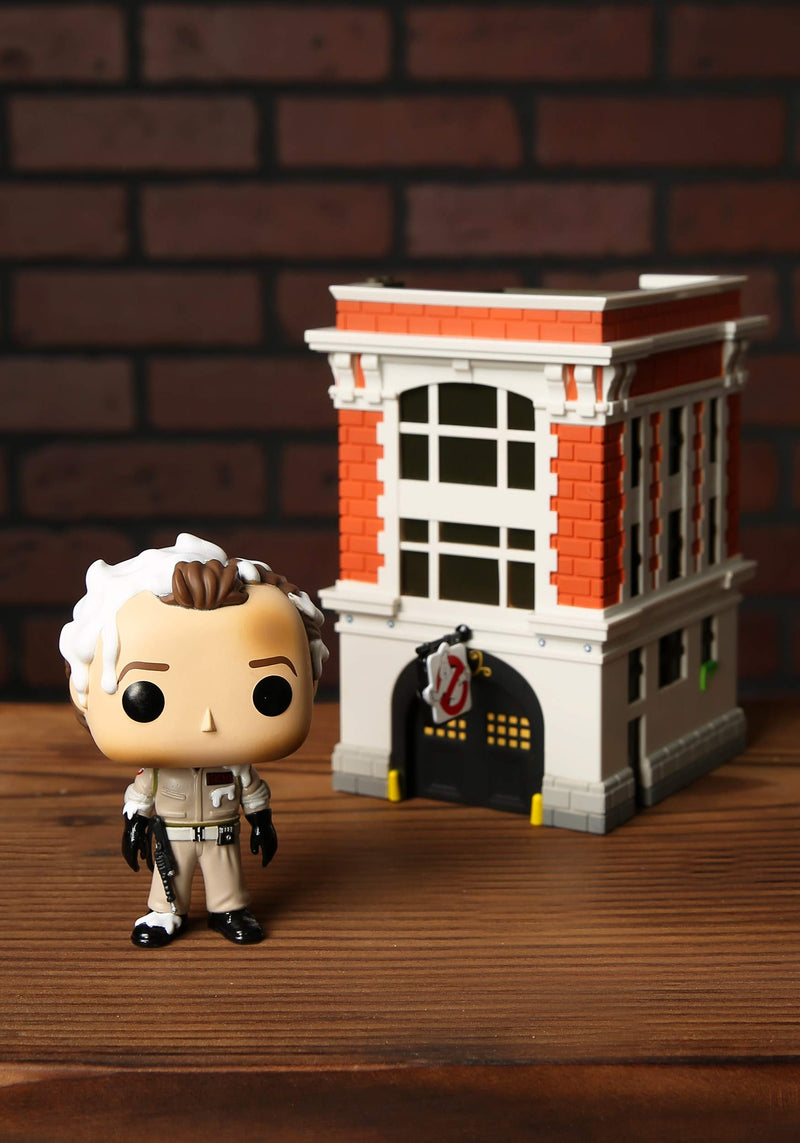 Funko POP! Town: Ghostbusters-Dr. Peter Venkman With House - Collectable Vinyl Figure - Gift Idea - Official Merchandise - Toys for Kids & Adults - Movies Fans - Model Figure for Collectors