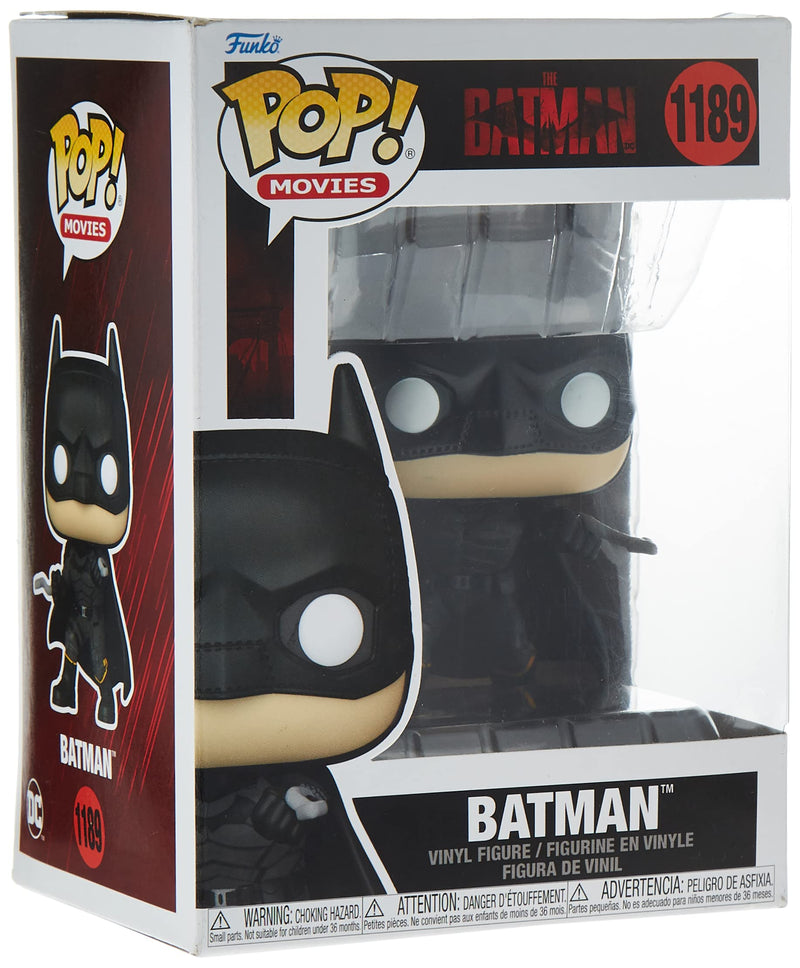 Funko POP! Movies: DC the Batman - Batman - (Alt) - Collectable Vinyl Figure - Gift Idea - Official Merchandise - Toys for Kids & Adults - Movies Fans - Model Figure for Collectors and Display