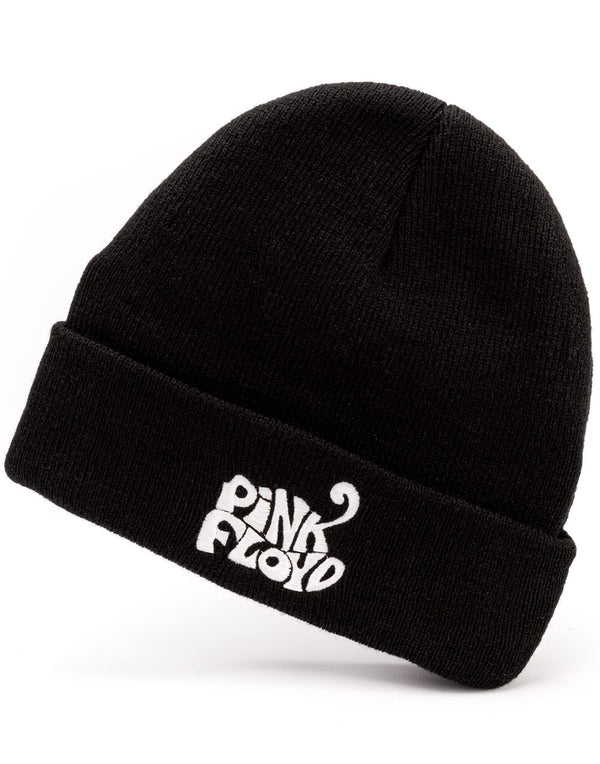 PINK FLOYD Beanie Hat for Women & Men | Unisex Black Soft Woolly Band Cap | Music CD Merchandise One Size Winter Hat One Size