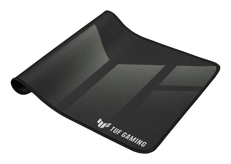 ASUS TUF Gaming P1 portable 260 x 360mm mouse pad with water-resistant coating, stitched edges and non-slip rubber base