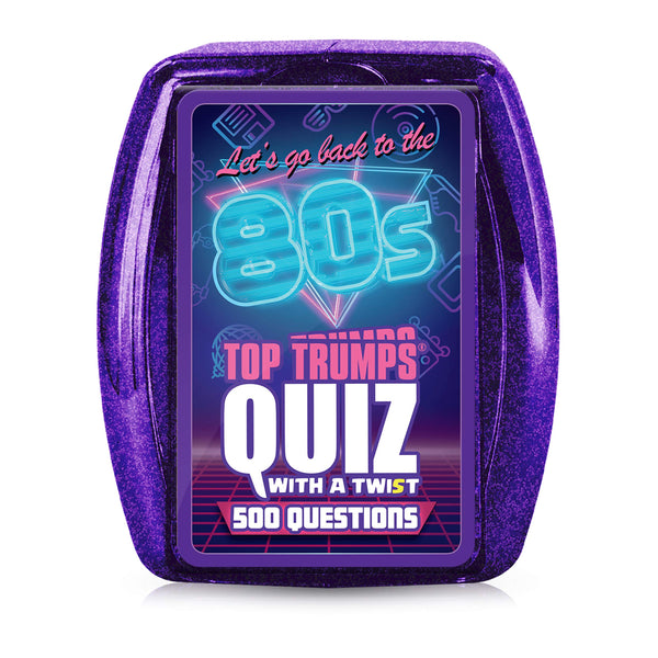 Top Trumps 1980s Quiz Card Game-Let's Go Back to The 80s