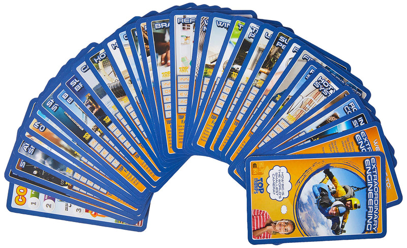 Top Trumps STEM: Extraordinary Engineering Classic Card Game, learn facts about Roman Sanitation and Biomedical Imaging in this educational packed deck, gifts and toys for boys and girls aged 6 plus