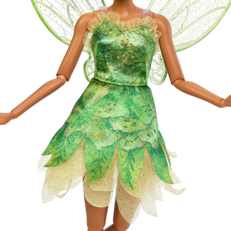 Mattel Disney Movie Peter Pan & Wendy Toys, Tinker Bell Fairy Doll with Wings Inspired by Disney’s Peter Pan & Wendy, Gifts for Kids, HNY37