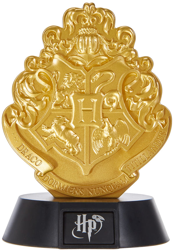 Paladone Hogwarts Crest Icon BDP | Inspired by Harry Potter Series | Ideal Night Kids Bedrooms, Office & Home | Pop Culture Lighting Merchandise, Gold