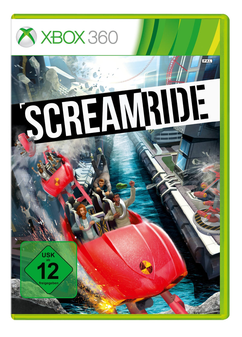 Microsoft Screamride, Xbox 360 - video games (Xbox 360, Xbox 360, Action / Adventure, Frontier Developments, RP (Rating Pending), DEU, Basic)