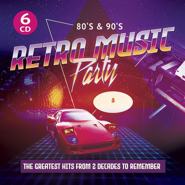 80s & 90s Retro Music Party (6cd)