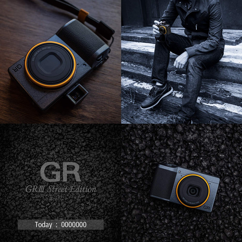 Ricoh GR III Street Edition Premium Compact Digital Camera with extra battery DB-110 and Case GC-9 case - The ultimate snapshooter