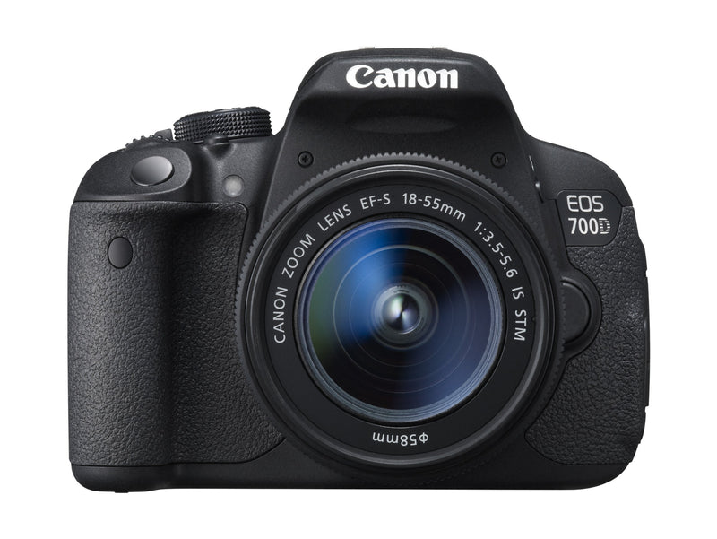 Canon EOS 700D Digital SLR Camera (EF-S 18-55 mm f/3.5-5.6 IS STM Lens, 18 MP, CMOS Sensor, 3 inch LCD) (Renewed)