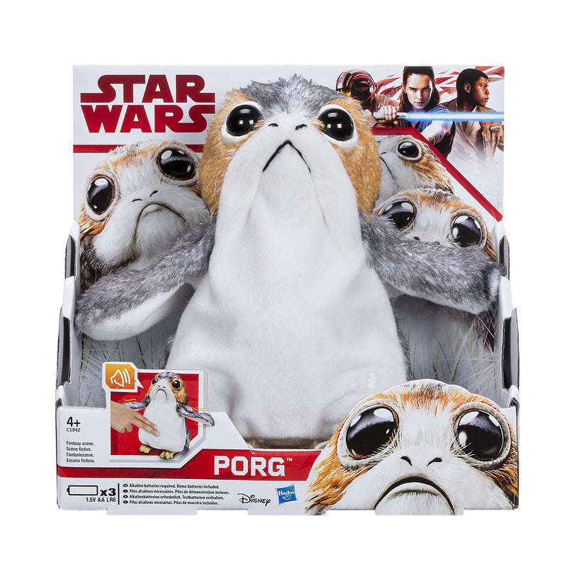 STAR WARS The Last Jedi Porg Electronic Plush Doll